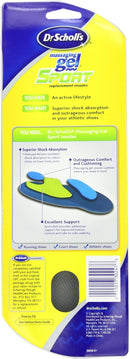Dr. Scholl's Massaging Gel Sport Replacement Insoles (Women's Sizes 6-10) 1-Pair — 3