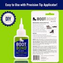 Boot Glue - Quick Dry Boot Repair Formula Works in Seconds - Tough But Flexible Glue Seal - Waterproof Boot Heel Fix… — 7