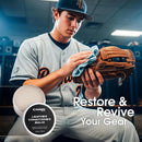 Cannon Sports Leather Conditioner | Baseball Glove Conditioner | Football Leather Care | Softens, Protects & Restores All Leather Sports Gear | Prevents Cracking & Drying — 3