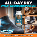3-in-1 Foot Powder - Controls Sweat, Odor & Keeps Feet Dry - Talc-Free, 7oz — 3