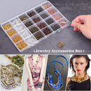 Jump Rings, Cridoz 2340Pcs Open Jump Rings and Lobster Clasps Jewelry Making Supplies Kit for Necklace and Jewelry… — 7