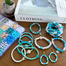 1960Pcs Ocean Beads for Bracelets Making Kit, Blue and White Summer Beach Bead for Jewelry Making, Sea Turtle… — 3