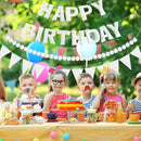 CANREVEL 3 PCS Pre-Strung 3D Happy Birthday Banner Decorations, White — 5