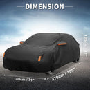 X AUTOHAUX 210D-PU Car Cover for Honda Civic Sedan Coupe — 8
