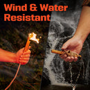 PREPARED4X Fire Starter Survival Tool - All-in-One Flint and Steel Fire Starter Kit - Ferro Rod Fire Starter with 36" Waterproof Tinder Wick Rope and Steel Fire Striker - Patented Firestarter — 5