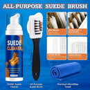 Suede Shoe Cleaner Kit 6.76 fl oz, Suede Shoe Cleaner with Brush and Cloth — 6