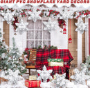 12 Pack Inflatable Hanging Snowflake Decorations — 4
