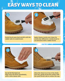 Jevvu Suede Shoe Cleaner, Suede Cleaning Kit with Brush & Towel for Suede, Nubuck, Leather, Boots, Trainer — 6