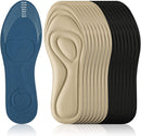8 Pairs 3D Shoe Insoles Inserts Women Men, Sponge Insoles Replacement Innersoles Cushioning Work Boot Replacement Shoe Inserts(Classic Colors, Shoe Size 6-11) — 1