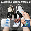 Sneaker Cleaning Wipes, Dual-Sided Instant Shoe Cleaner Wipes for White Sneakers, Waterless Shoe Cleaning Wipes for Leather, Canvas, Mesh & Rubber, Individually Wrapped Travel Shoe Wipes, 35 Count — 4