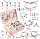 UFU Charm Bracelet Making Kit, 120Pcs DIY Jewelry Making Kit Arts & Crafts Gift for Girls 5 6 7 8-12, A Sweet… — 1