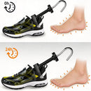 Plastic Shoe Stretcher for Women & Men Wide Feet, Adjustable Shoe Expander | black — 6