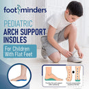 Footminders Kids Orthotic Insoles – Arch Support Shoe Inserts for Flat Feet & Plantar Fasciitis, Heel Pain Relief – Children’s Orthotic Foot Inserts Size K (Ages 7–9) — 5