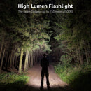 Lepro LED White Light Flashlight, High Lumens Waterproof Adjustable Focus — 2
