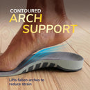 Dr. Scholl’s Flat Feet Support Insoles for Men, Size 8-14: Immediately Relieve Discomfort, Cradle Feet & Improve Ankle Alignment, Due to Overpronation, Low & Fallen Arches, Reduces Lower Body Stress — 4
