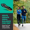 Spenco Insoles Polysorb Cross Trainer - Lightweight, Full-Foot Inserts with Heel-to-Toe Cushioning, Support, & Odor Control, All-Day Comfort & Stability - Ideal for Runners, Walkers, Athletes - Regular Width — 7