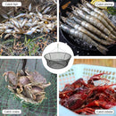 Portable Folded Fishing Net, Fishing Trap with Fishing Rope | 31.5 inches (80 cm) — 2
