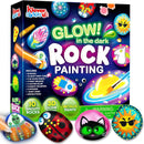 Rock Painting Kit- Glow in The Dark Rock Kit, Arts and Crafts for Kids Ages 6-12, Art Supplies Toy, Kids Craft Paint Kits, Arts & Crafts for Boys Girls Birthday Party Gift Toy — 1