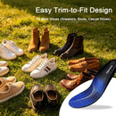 Gel Insoles for Men & Women Size: Men 7-8.5| WOMEN9-10.5 - MEN 11-12 1/2| WOMEN 13-14 1/2（300mm） — 6