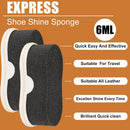 Loopeer 12Pcs Shoe Shine Sponge, Instant Leather Care | Modern | Neutral — 3