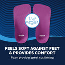 Airplus Plantar Fascia Orthotic Insoles – Precision Arch Support & Gel Cushioning for Heel Spurs, Plantar Fasciitis Relief, Foot Stability – Customizable Trim-to-Fit Design, Shock Absorbing, (1 Pair) - Women's — 7
