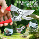 Kynup Pruning Shears, Heavy Duty Garden Shears with SK5 Japanese Steel | Modern — 4