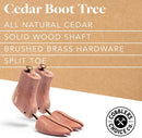 Cobbler's Choice Cedar Boot Trees for Men - Aromatic Wood with Split Toe — 5