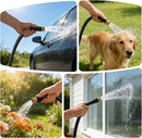 Garden Hose 75FT, Non-Expanding Water Hose Ultra Lightweight | Black — 8