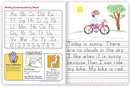 Mead Primary Journal Creative Story Tablet Composition Notebook, 7.5" x 9.75", Grades K-2, 100 Sheets, Red (489903-ECM), (Pack of 12) — 3