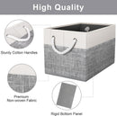 Fab totes Storage Bins Foldable Storage Baskets with Rope Handles — 2