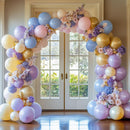RUBFAC 87pcs Lavender Balloons Different Sizes 18 12 10 5 Inches for Garland Arch, Premium Pastel Latex Balloons for Birthday Party Wedding Baby Shower Bridal Shower Decorations | Pastel Purple — 5