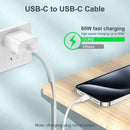 Long USB C to C Fast Charging Cable 10ft, 60W Type C to C Charger Cord for Apple iPhone 18 Pro Max/18 Pro/DUO/17 Pro Max/17 Air/16 Pro Max/16 Plus/15 Pro/15 Pro,MacBook Pro, iPad/mini/Samsung Galaxy 2