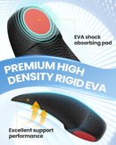 3/4 Arch Support Insoles for Women/Men,QBK Orthotics Shoe Insoles High Arch Supports Shoe Insoles for Plantar Fasciitis, Flat Feet, Over-Pronation,Height Increase Insoles, Heel Cushion Inserts，M - Blue — 5