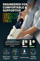GED Carbon Fiber Insoles for Men & Women, High Arch, Heavy Duty 220 lbs — 2