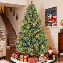 Hykolity 6 ft Prelit Christmas Tree with Pine Needle — 1