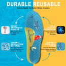 Footlogics Fun Kids Orthotic Shoe Insoles with Arch Support for Children’s Heel Pain (Sever’s Disease), Growing Pains, Flat Feet - Children’s, Pair (Kids 1-3, Yellow) — 4