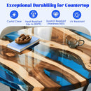 Bsrezn 2 Gallon Epoxy Resin Kit with Pumps Crystal Clear, Self-Leveling — 4