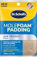 Dr. Scholl's Molefoam 2 Strips-0.05 oz. — 1