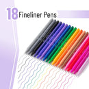 Mr. Pen- Colored Fineliner Pens, 18 Pack, 0.4mm | Multicolor — 2
