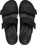 Crocs Women's Brooklyn Buckle Low Sandals – Black — 4