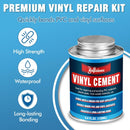 Vinyl Cement, Vinyl Glue for Inflatables, Waterproof Adhesive, High Strength PVC Cement for a Variety of Pool… — 2