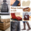 Leather Recoloring Balm Black Leather Dye Vinyl Paint Car Interior Seat Furniture Conditioner Couch Recliner Boots Jacket Shoes Handbag — 5