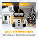 Sporticulture Pittsburgh Steelers Inflatable Snowman Player – 7 Ft Tall Yard Decoration w/LED Lights | NFL Holiday Football Snowman | Built-in Blower Motor, Weather-Resistant, Indoor/Outdoor Use — 3