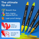 ARTISTRO 24 Glass Acrylic Paint Marker Pens - Glass Painting Kit | 24 Glass Markers — 3