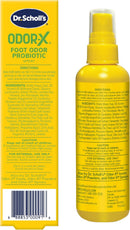 Dr. Scholl's Odor-X Foot Odor Probiotic Spray, Immediately Eliminates the Worst Smells, Prevents Embarrassing Odors From Returning, Restores Skin's Microbiome 4 oz — 8