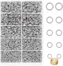 PAXCOO 4600Pcs Silver Jump Rings with Jump Rings Open/Close Tools for Jewelry Making and Necklace Repair (Assorted… — 1