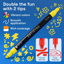 ARTISTRO Dual-Tip Acrylic Paint Marker Pens - Set of 36 | Multicolor — 3