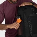 Osprey Talon 22L Men's Lightweight Hiking Backpack, Black OS | 22L - Standard Fit | Black/Coal Grey — 2