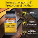 Fiebing's Edge Kote 2-Pack (4oz, Brown) - Leather Edge Paint for Shoes, Furniture, Purses, Couches, Belts - Flexible, Water Resistant, Semi Gloss Color Coating Leather Dye to Protect Natural Edges — 4
