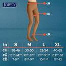 JOBST UltraSheer Waist-High Compression Stockings for Women - Closed Toe - Medical Compression 20-30 mmHg - For Varicose and Spider Veins - Helps Prevent Swelling | Sun Bronze | Medium — 2